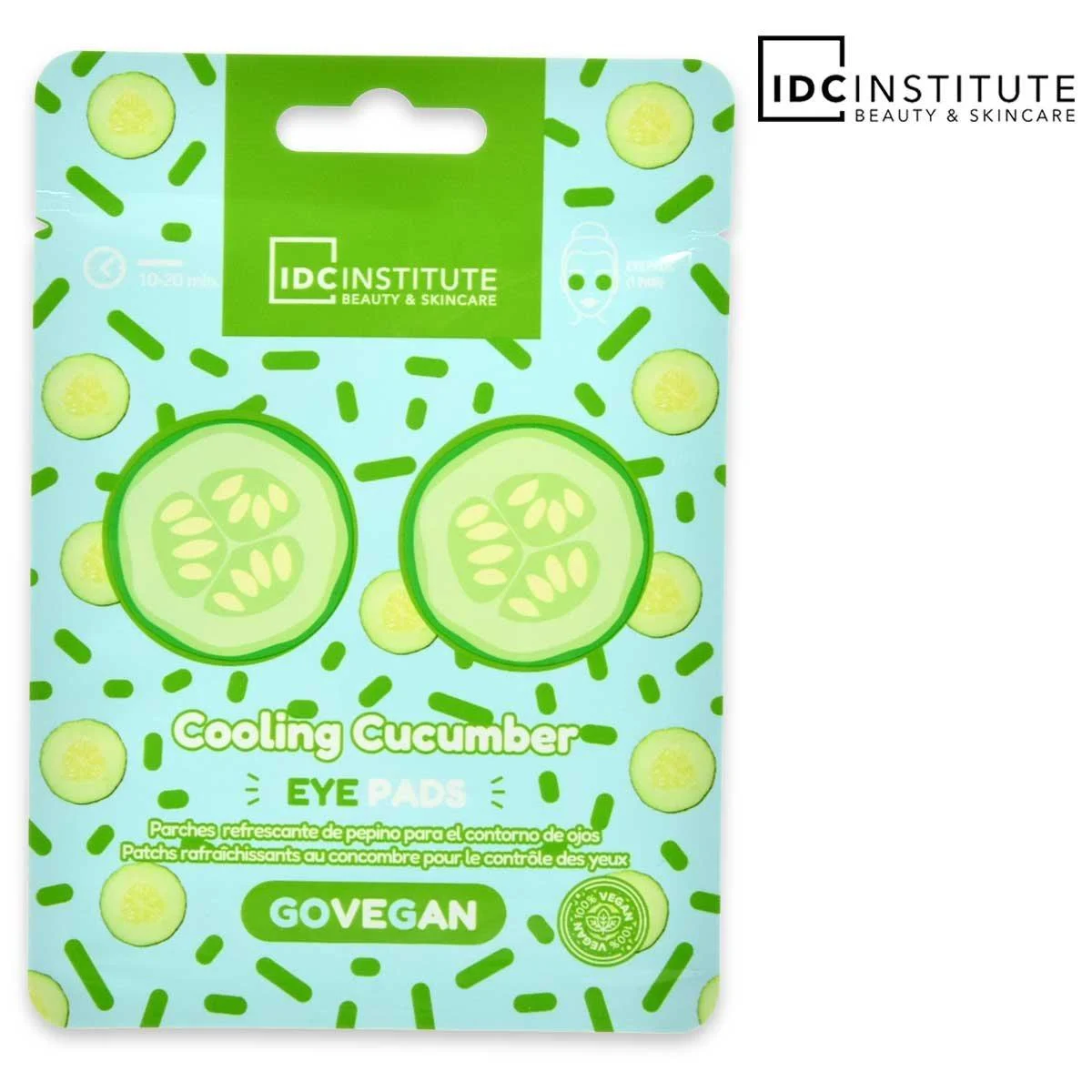 Idc institute cetriolo pads occhi