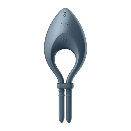 Satisfyer Bullseye Anello Vibrante Grigio 1 Unità