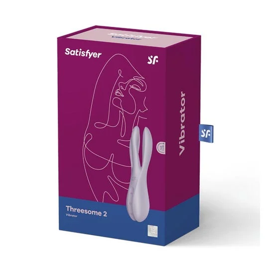 Satisfyer Threesome 2 Vibrator Violet 1ud