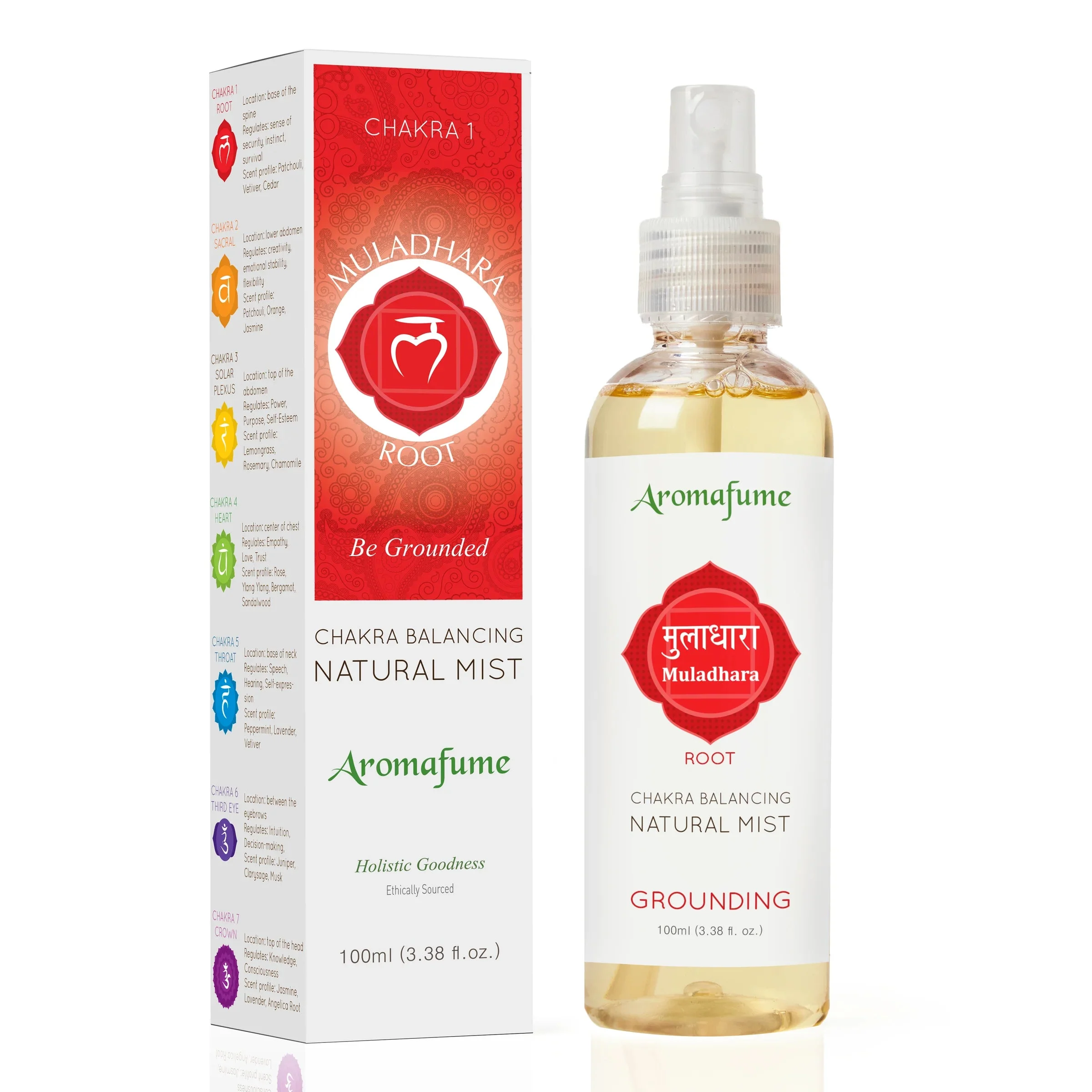 1 Chakra - Deodorante Spray per Ambienti - Aromafume - 100ml