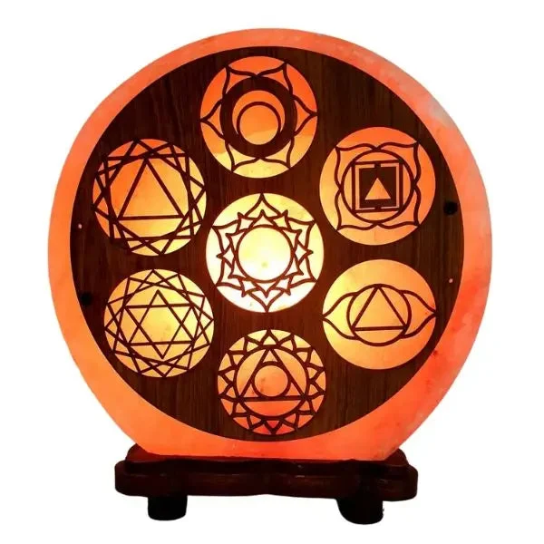 Lampada di Sale 5kg - 7 Chakra