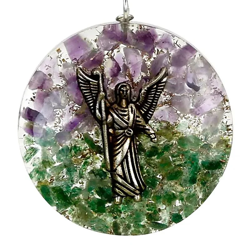 Ciondolo in Orgonite - Arcangelo Raffaele
