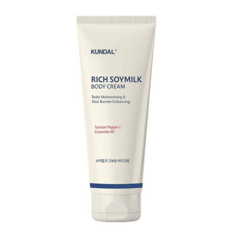 Crema corpo ricca al latte di soia 200 ml (vaniglia delicata)