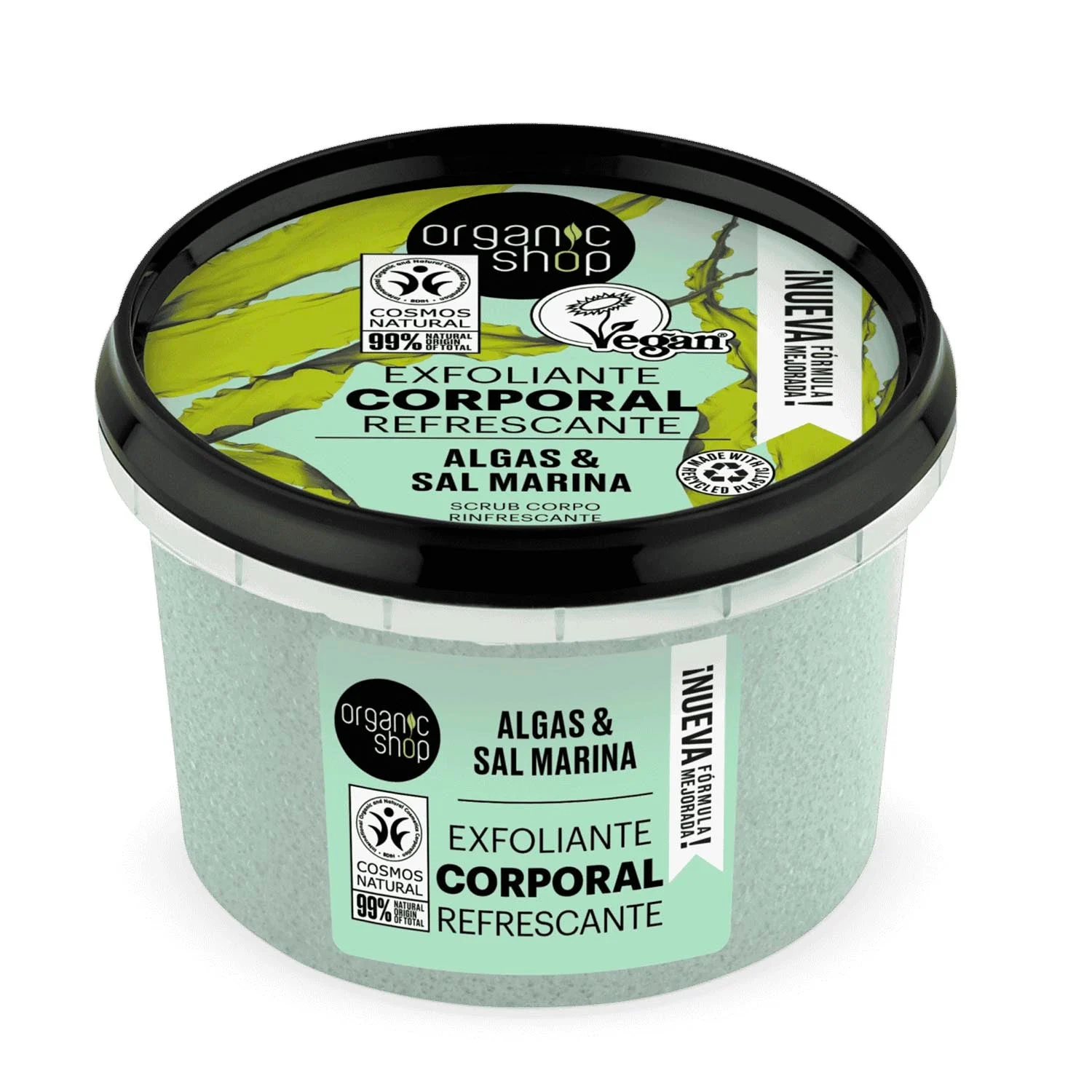 Organic Shop Rinfrescante Scrub Corpo Alghe Dell'Atlantico