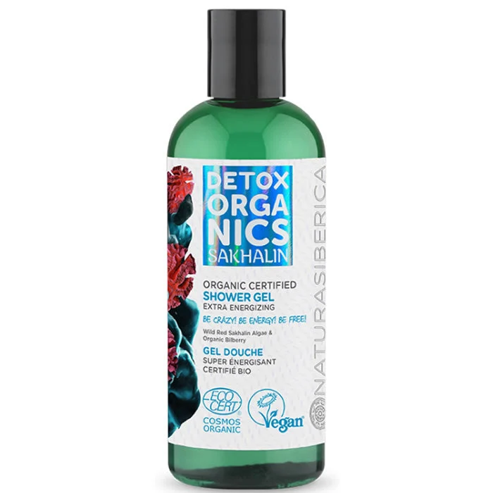 Natura Siberica Sakhalin Gel Doccia Extra Energizzante Certificato Biologico 260ml