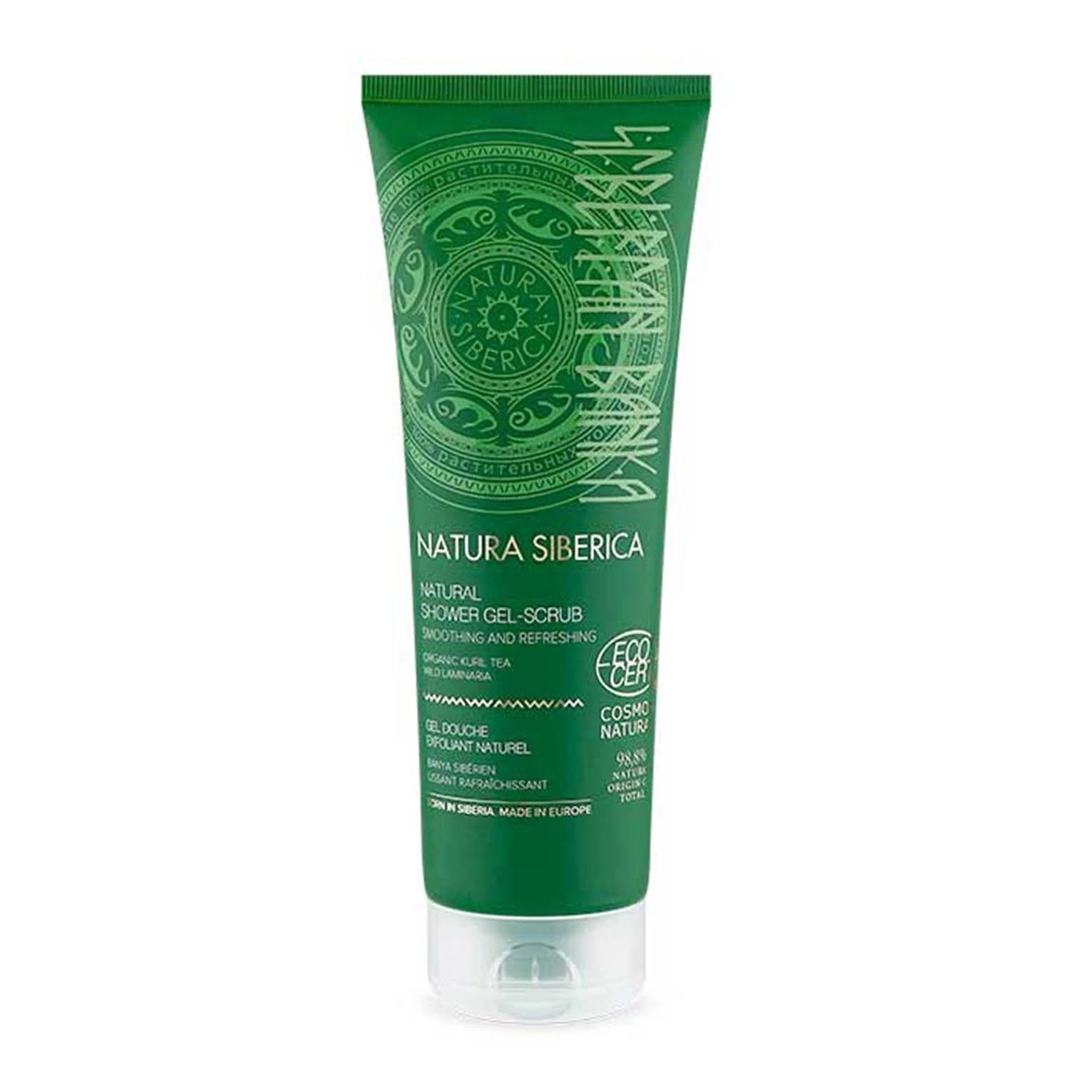 Natura Siberica Natural Gel-Esfoliante Tè Biologico 200ml