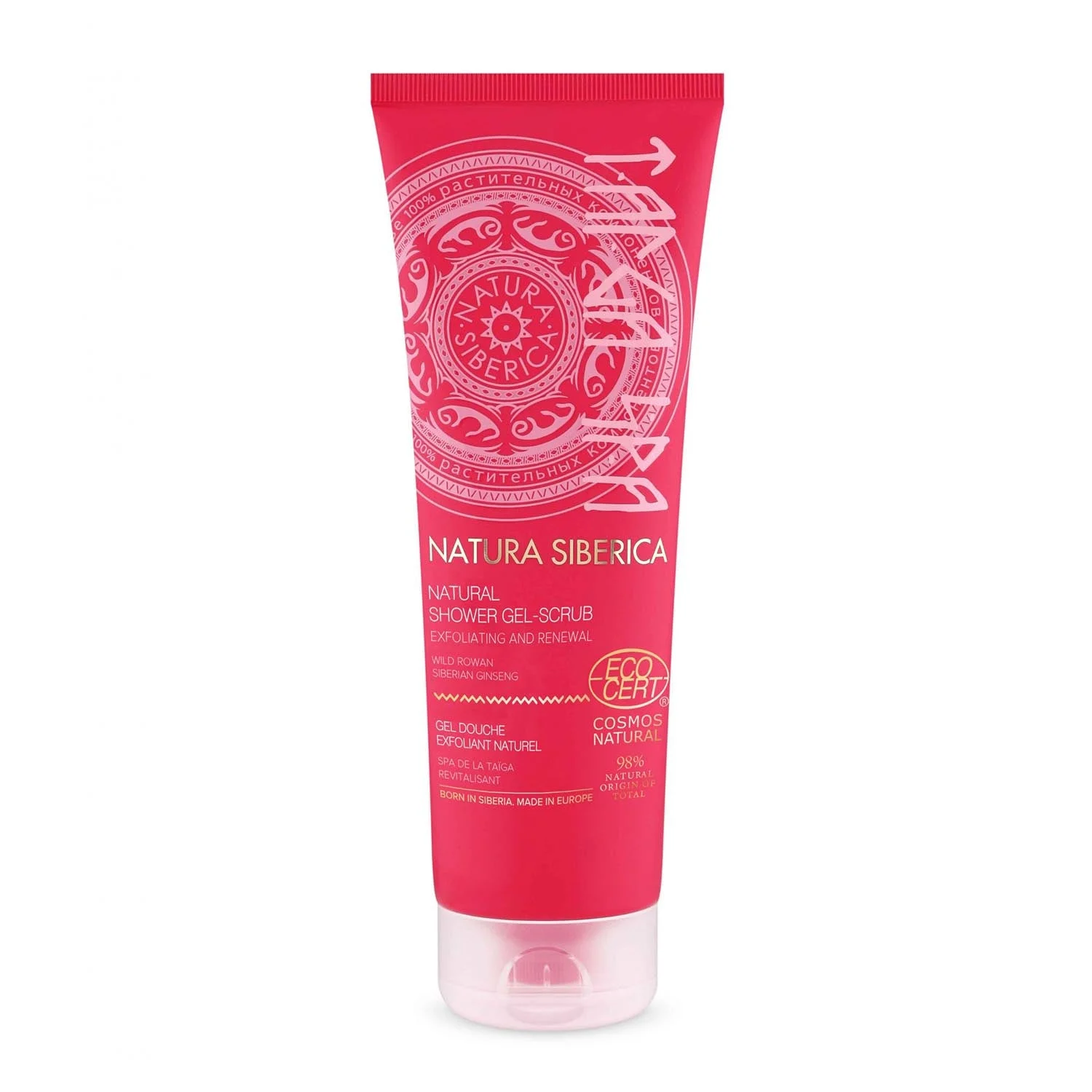 Natura Siberica Natural Gel-Esfoliante Ginseng Siberiano 200ml