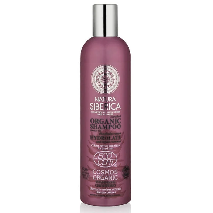 Natura Siberica Shampoo Biologico Certificato Color illuminante e rivitalizzante 400ml