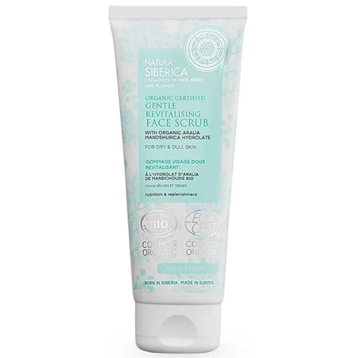 Natura Siberica Scrub Viso Rivitalizzante Delicato 100ml