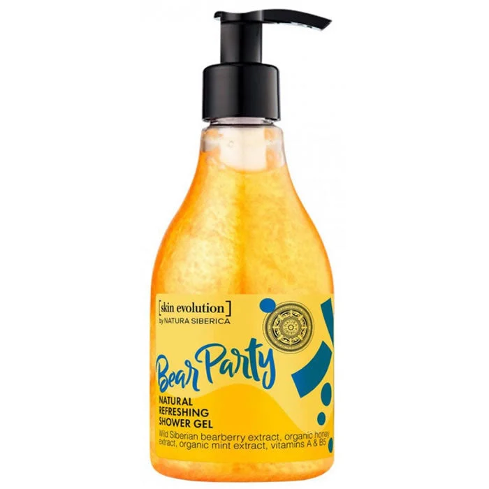 Gel Doccia Rinfrescante Naturale Bear Party Natura Siberica 260ml