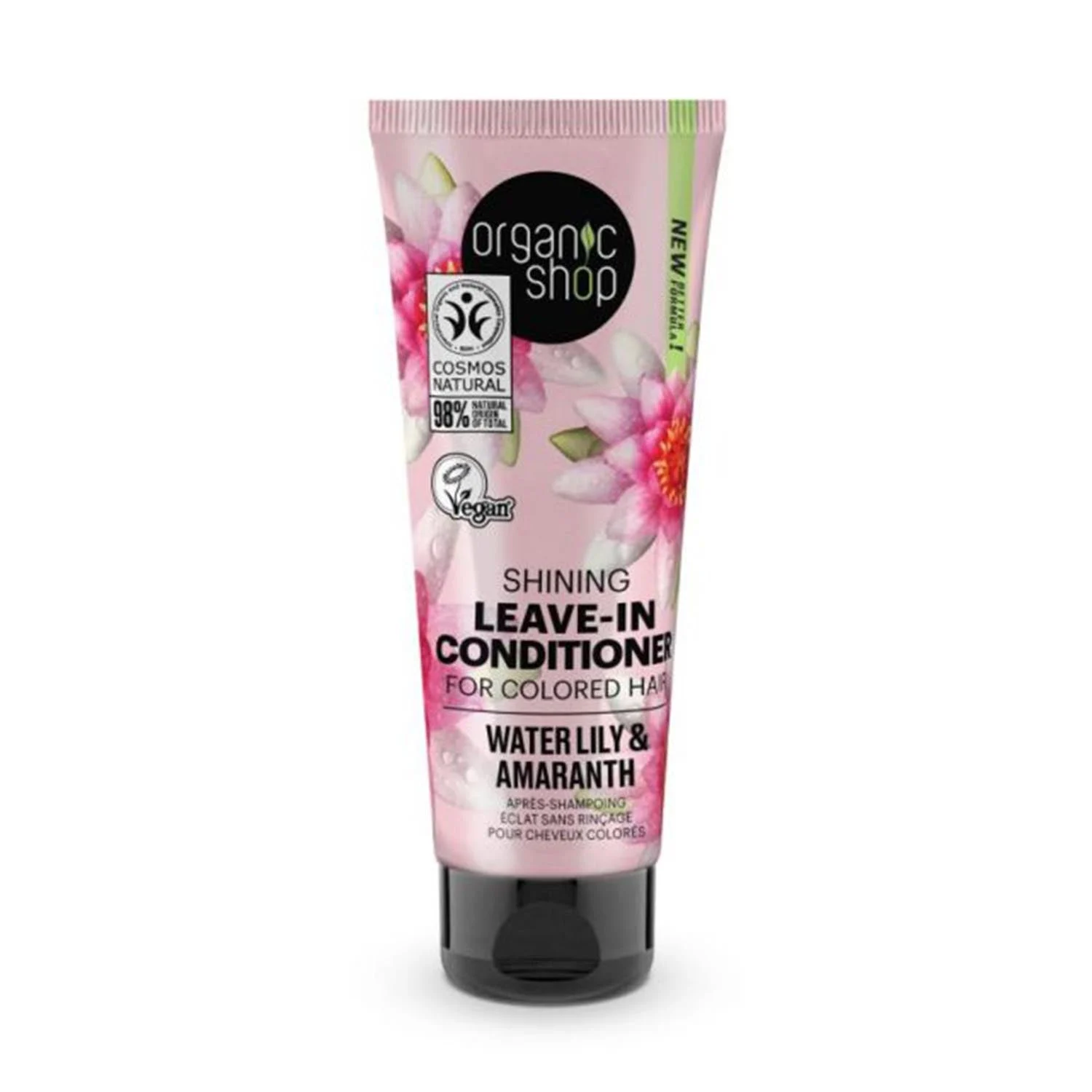 Natura Siberica Organic Shop Water Lily Leave-Ibn Balsamo per capelli tinti 75ml