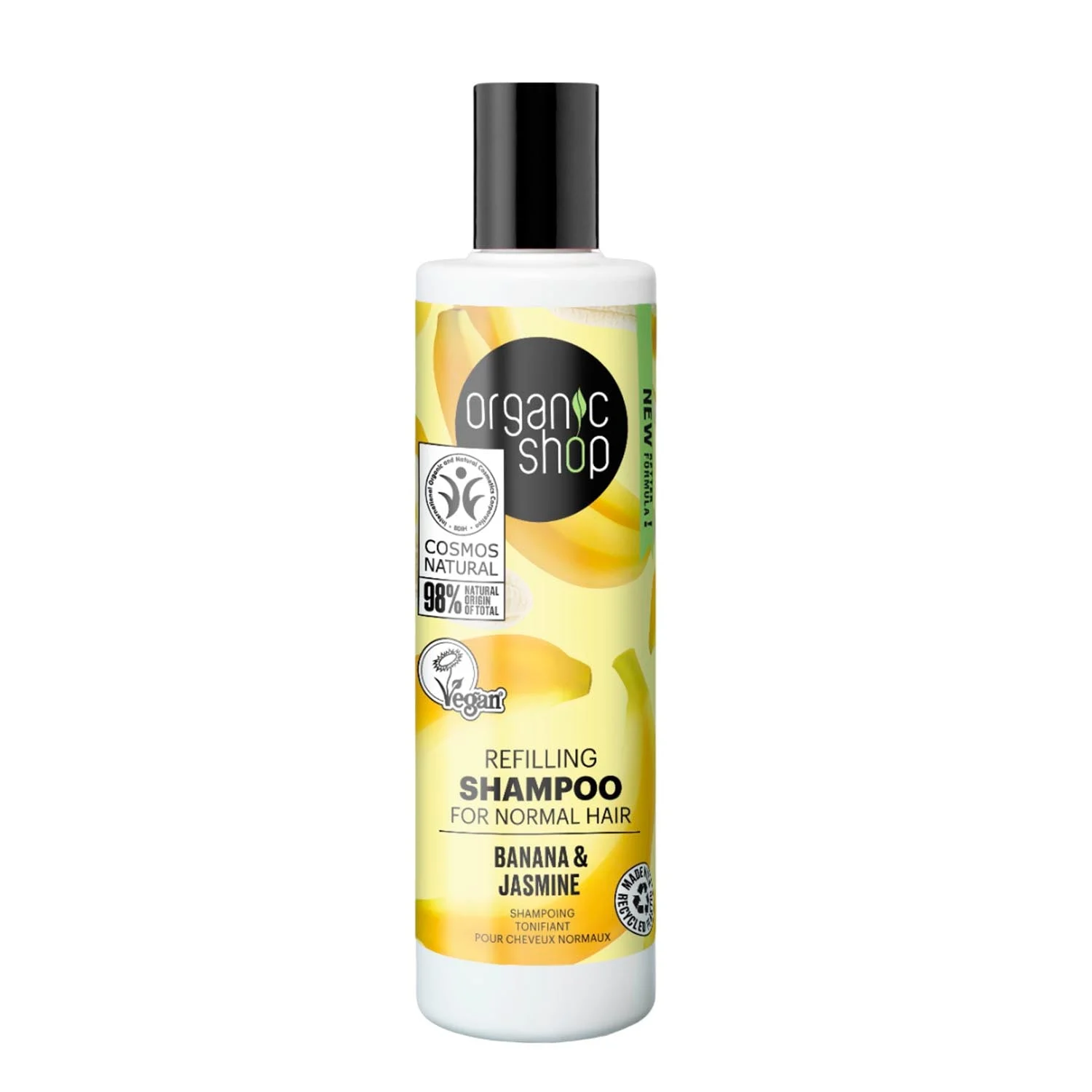 Organic Shop Banana Refillin Shampoo Capelli Normali 280ml
