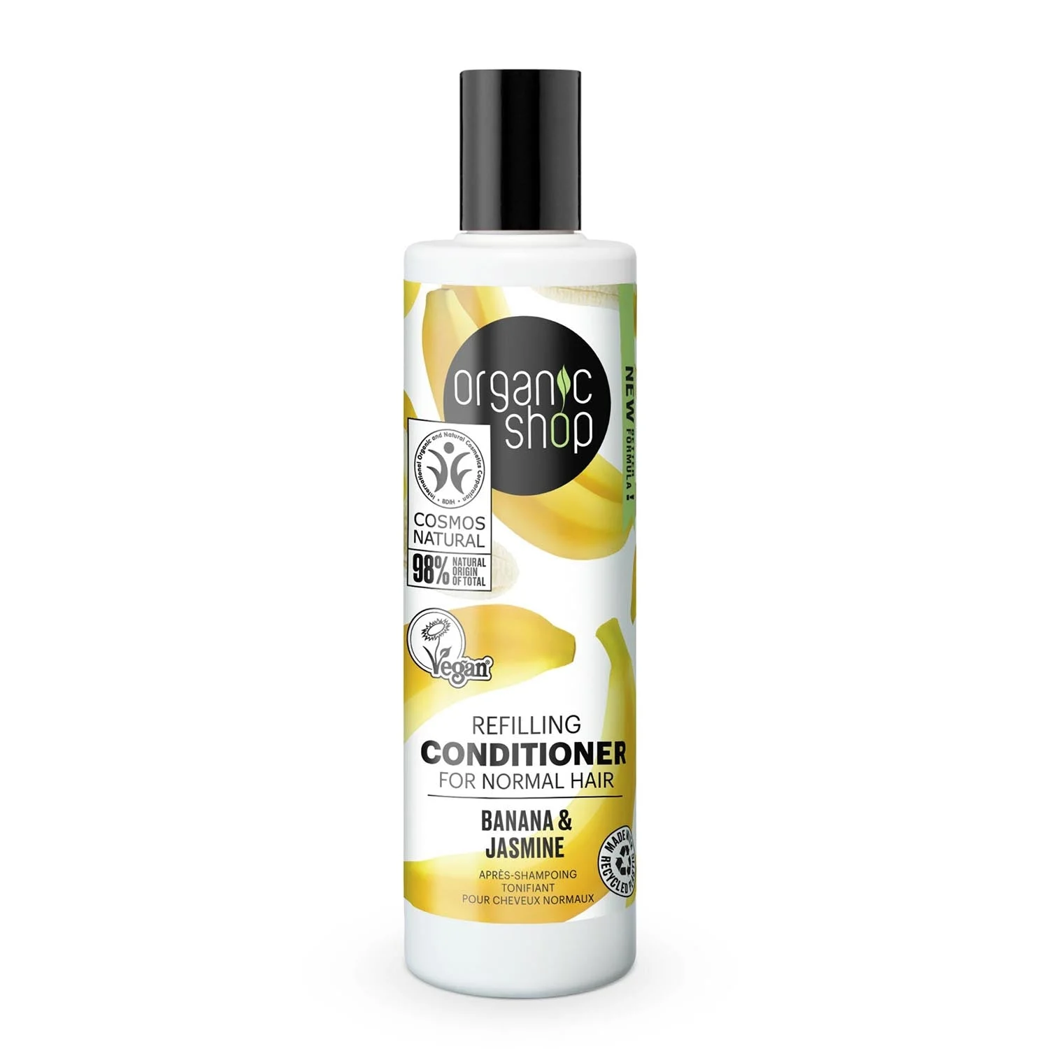 Organic Shop Banana Refillin Balsamo Capelli Normali 280ml