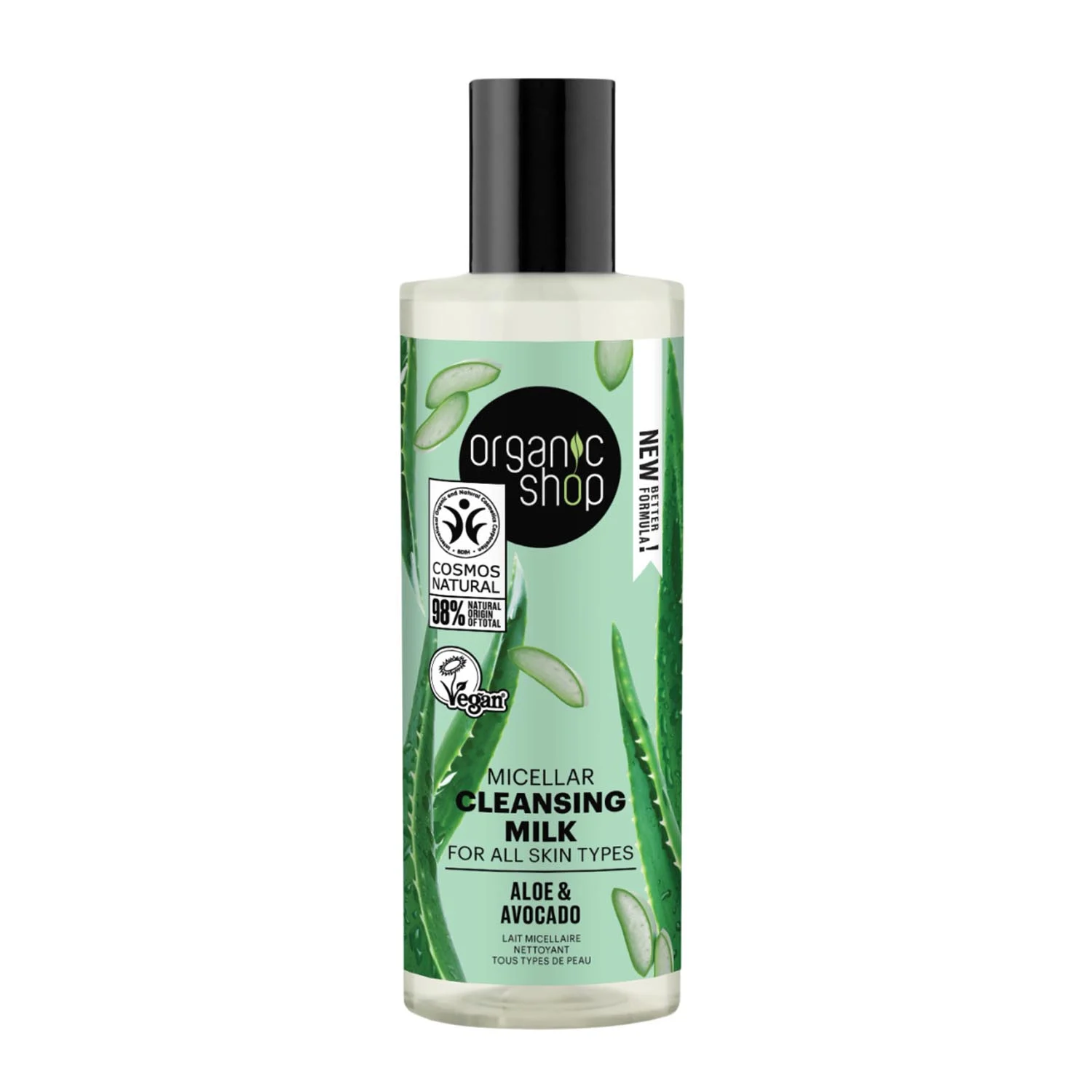 Organic Shop Aloe Latte Detergente Micellare 150ml