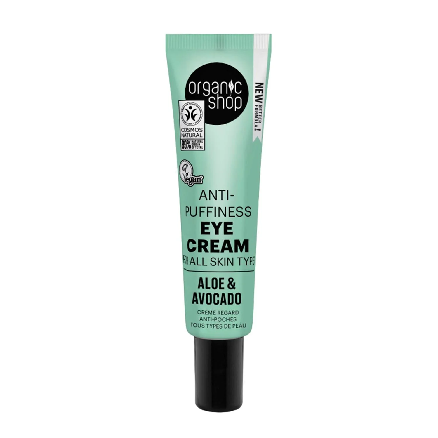 Organic Shop Aloe Crema Occhi Anti-gonfiore 30ml