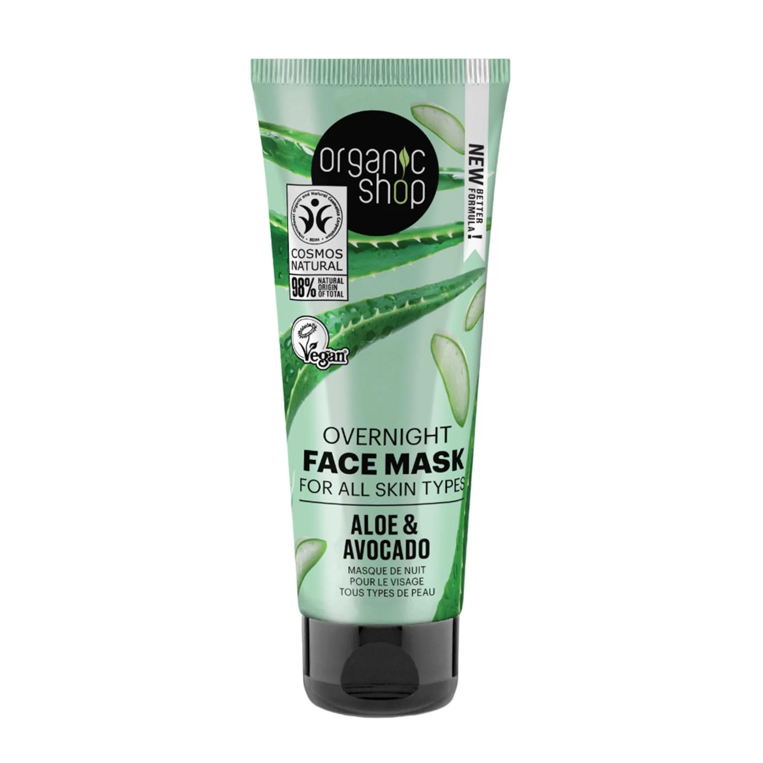 Organic Shop Aloe Maschera Viso Overnight 75ml