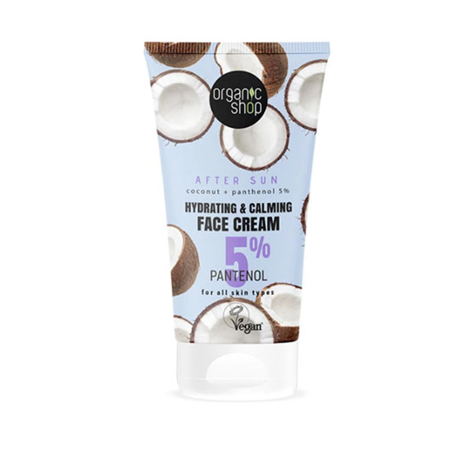 Organic Shop Cocco Crema Viso 5 Pantenolo 50ml