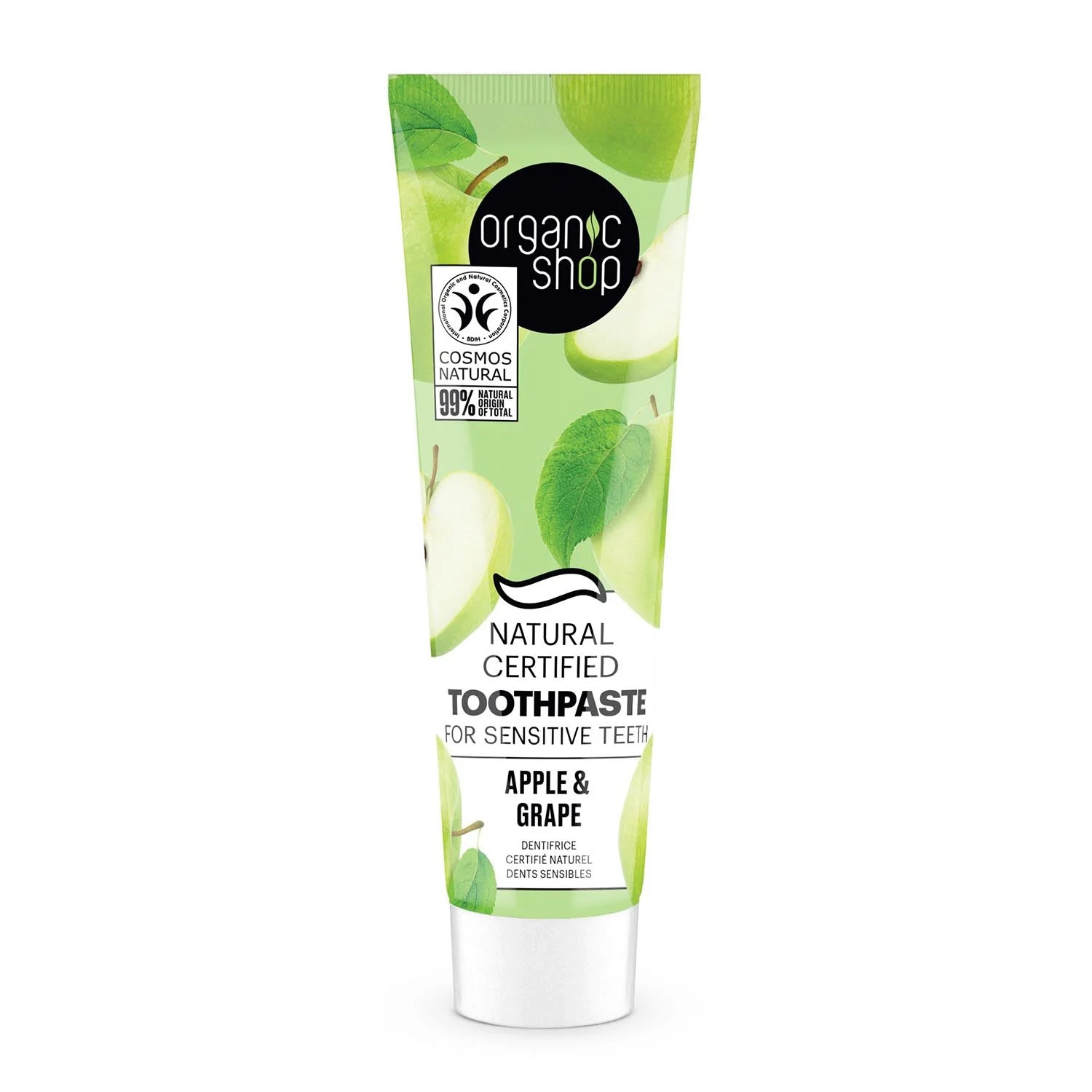 Organic Shop Mela Dentifricio Denti Sensibili 100g