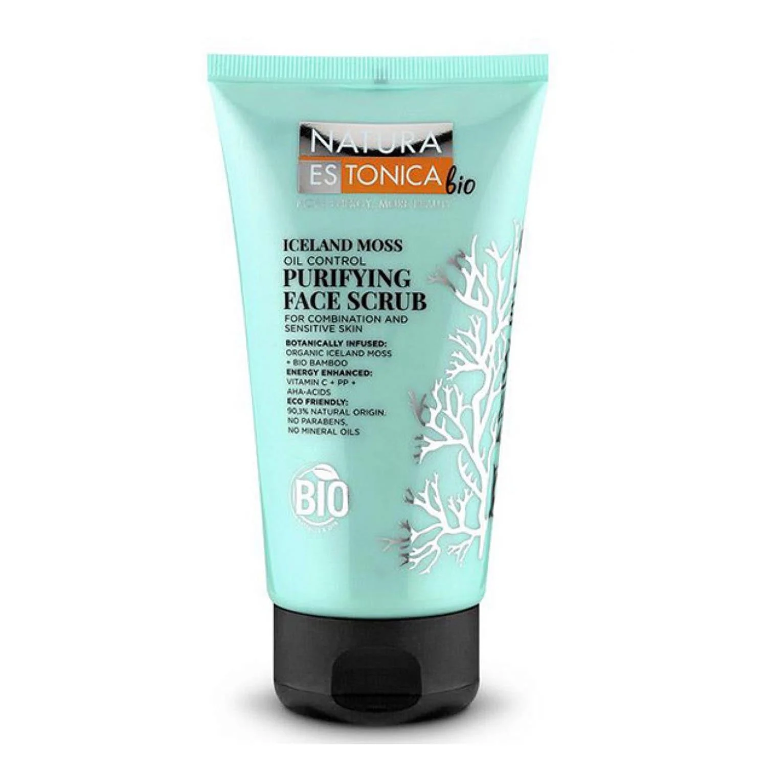 Natura Siberica Estonica Islanda Muschio Esfoliante Viso Purificante Oil Control 150ml