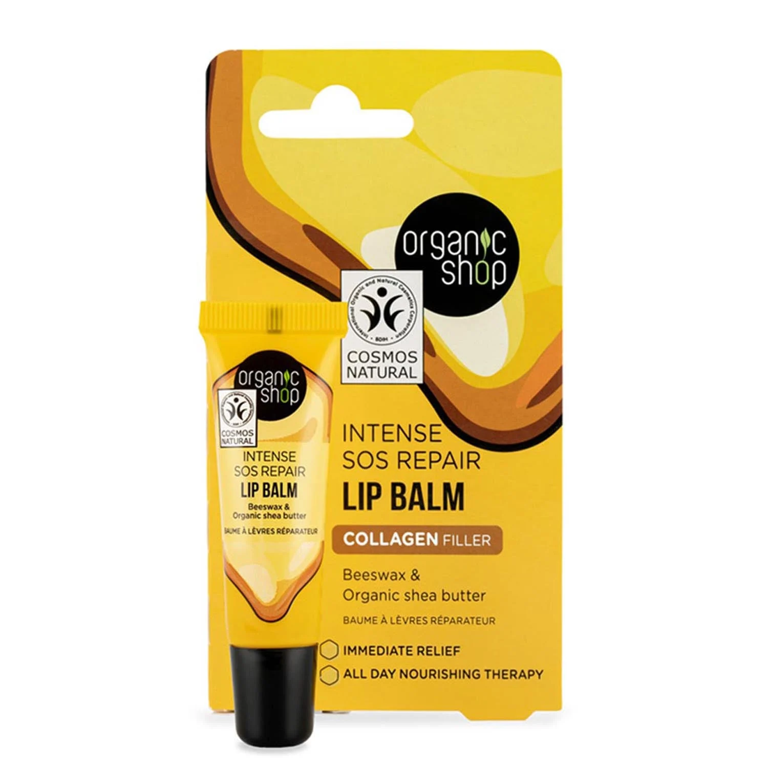 Natura Siberica Intense Sos Riparazione Balsamo Collagene Labbra filler