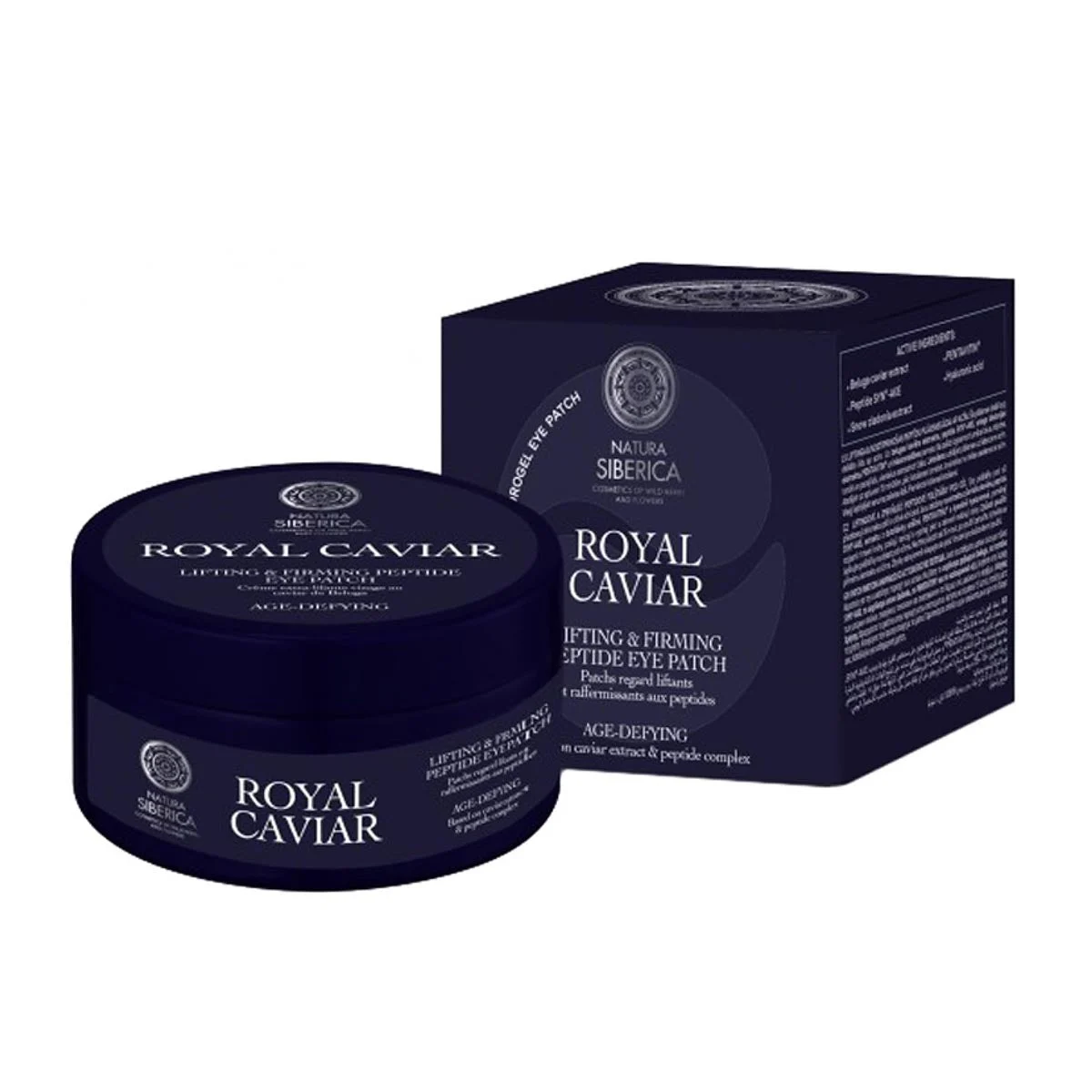 Natura Siberica Caviale Reale Trattamento occhi Peptide Patch 60unità