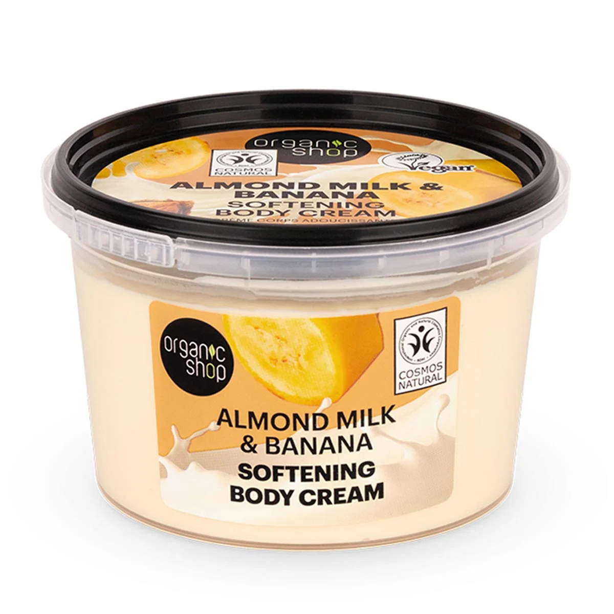 Organic Shop Latte di Mandorla e Banana Crema Corpo 250ml