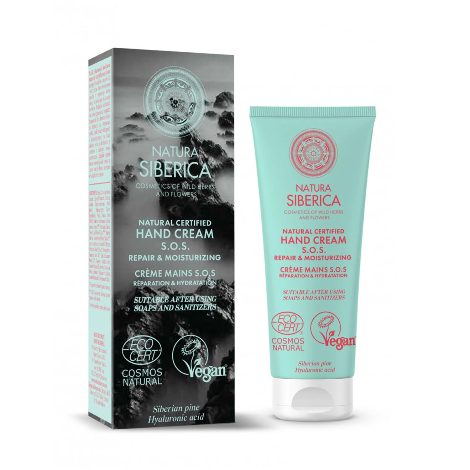 Natura Siberica Sos Crema Mani Riparazione Idratazione 75ml