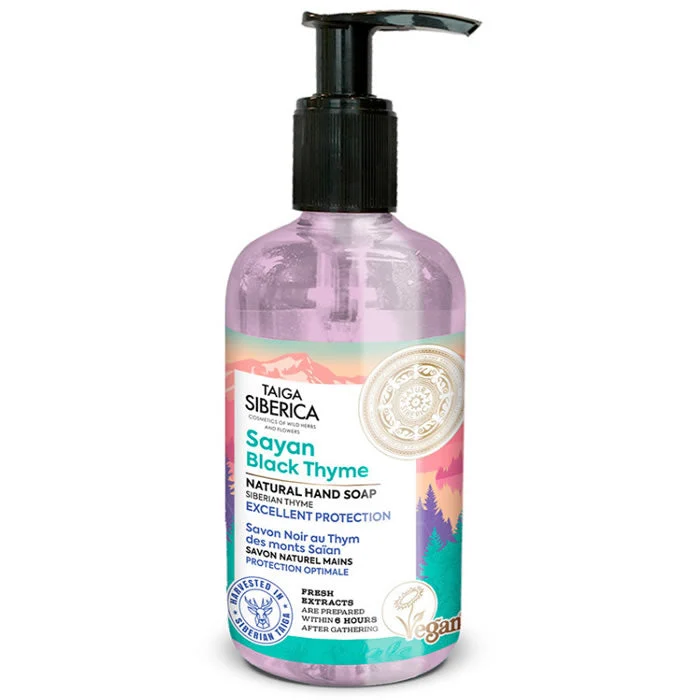 Natura Siberica Sapone Naturale per le Mani Ottima Protezione 300ml
