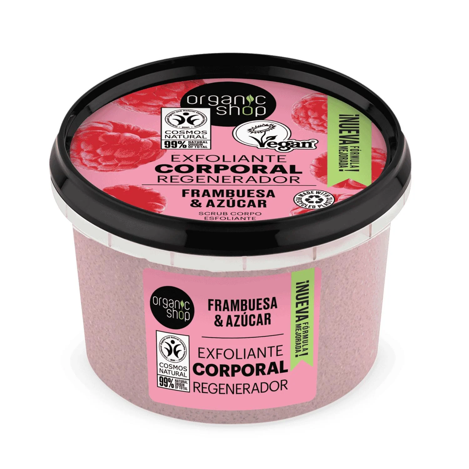 Organic Shop Lampone Scrub Corpo 250ml