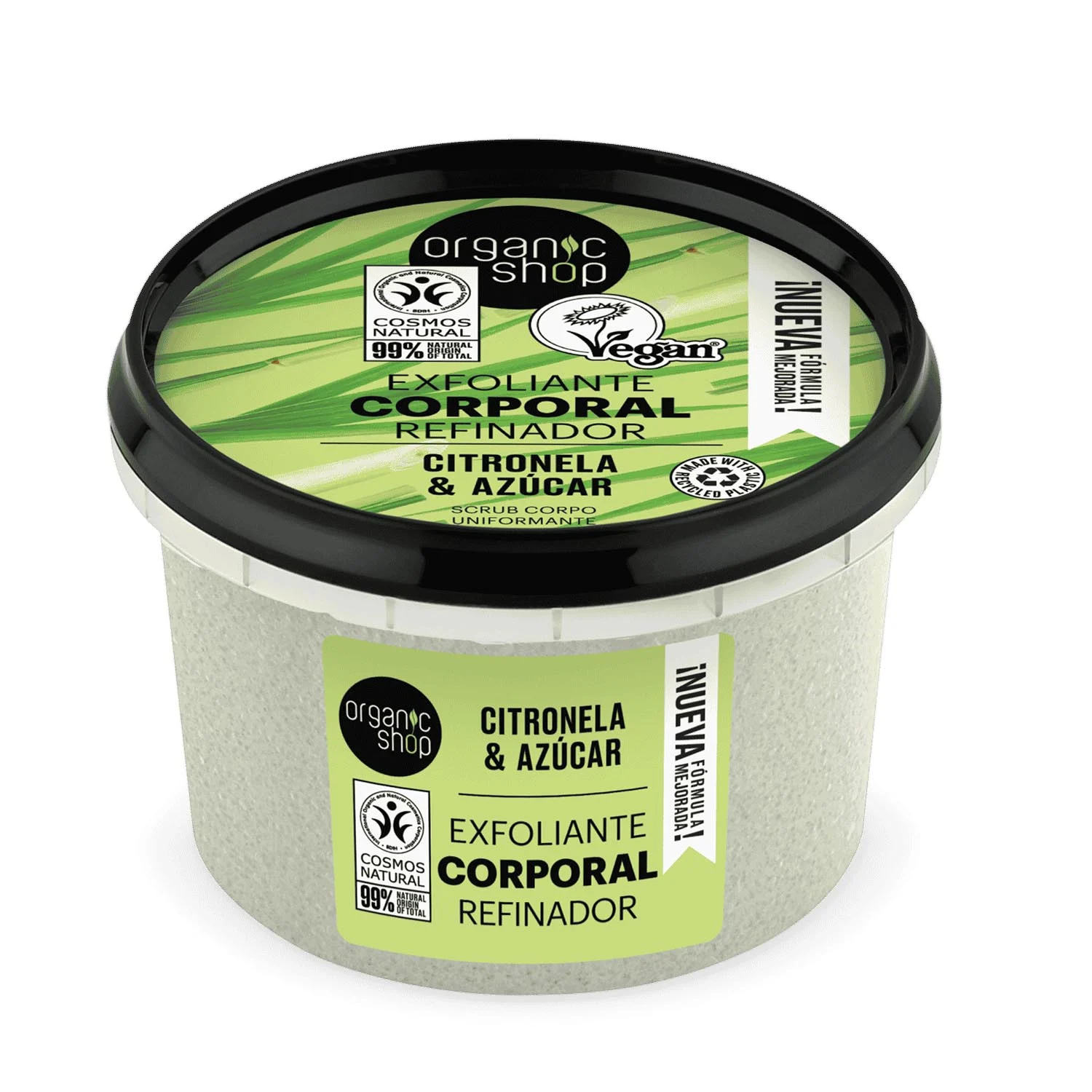Organic Shop Citronella Scrub Corpo Lemongrass 1un