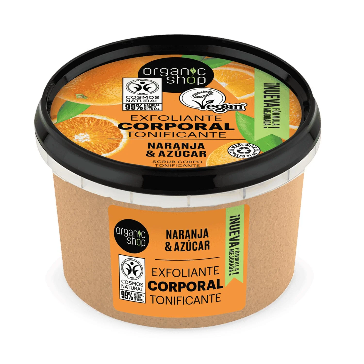 Organic Shop Arancia Siciliana Scrub Corpo Tonificante