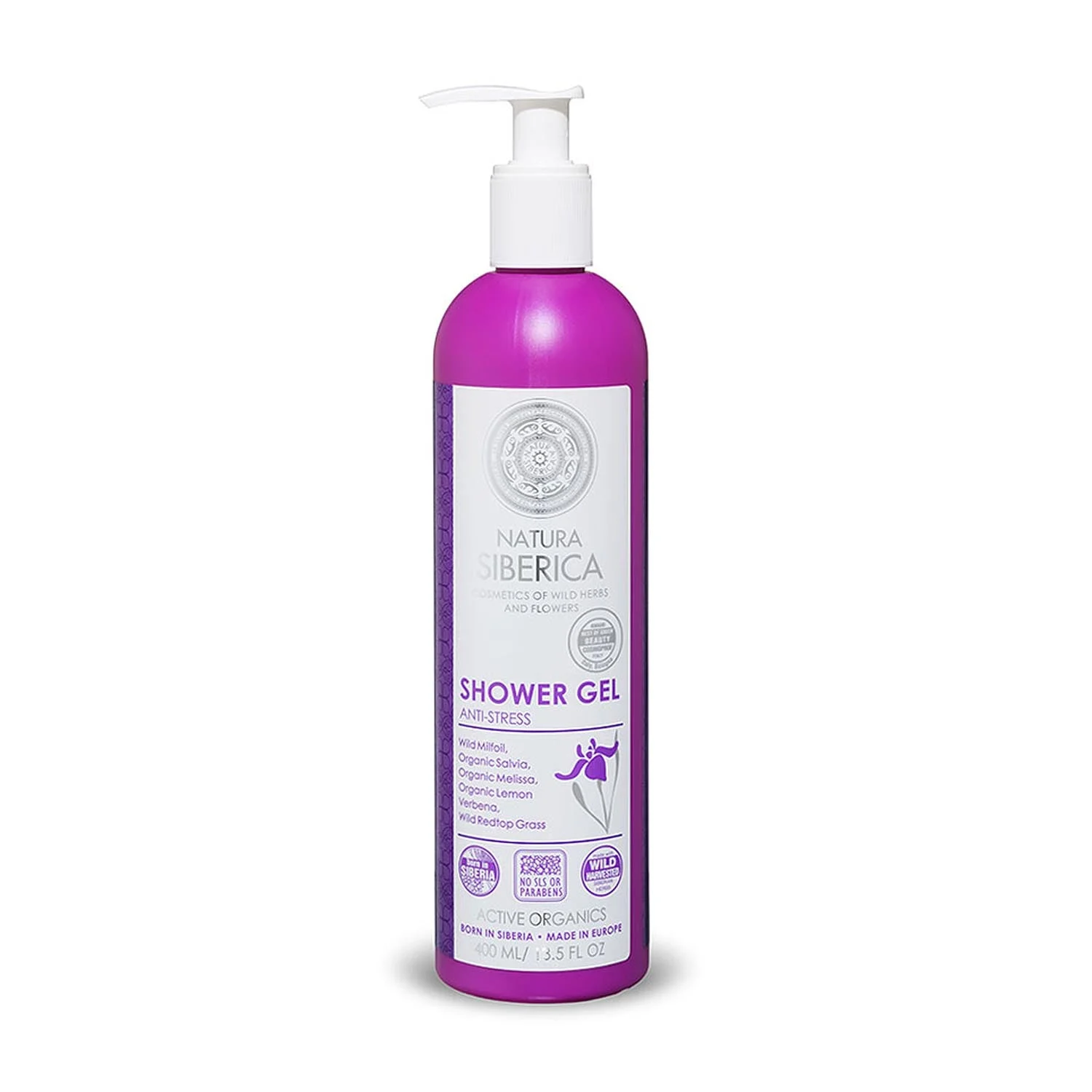 Gel da bagno antistress Natura Siberica 1un