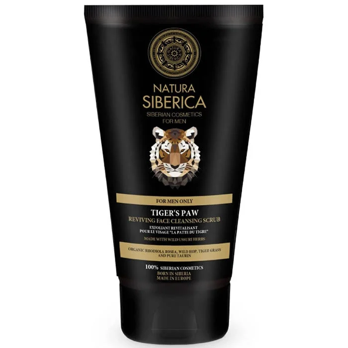 Natura Siberica Scrub detergente viso rivitalizzante Tigers Paw 150ml