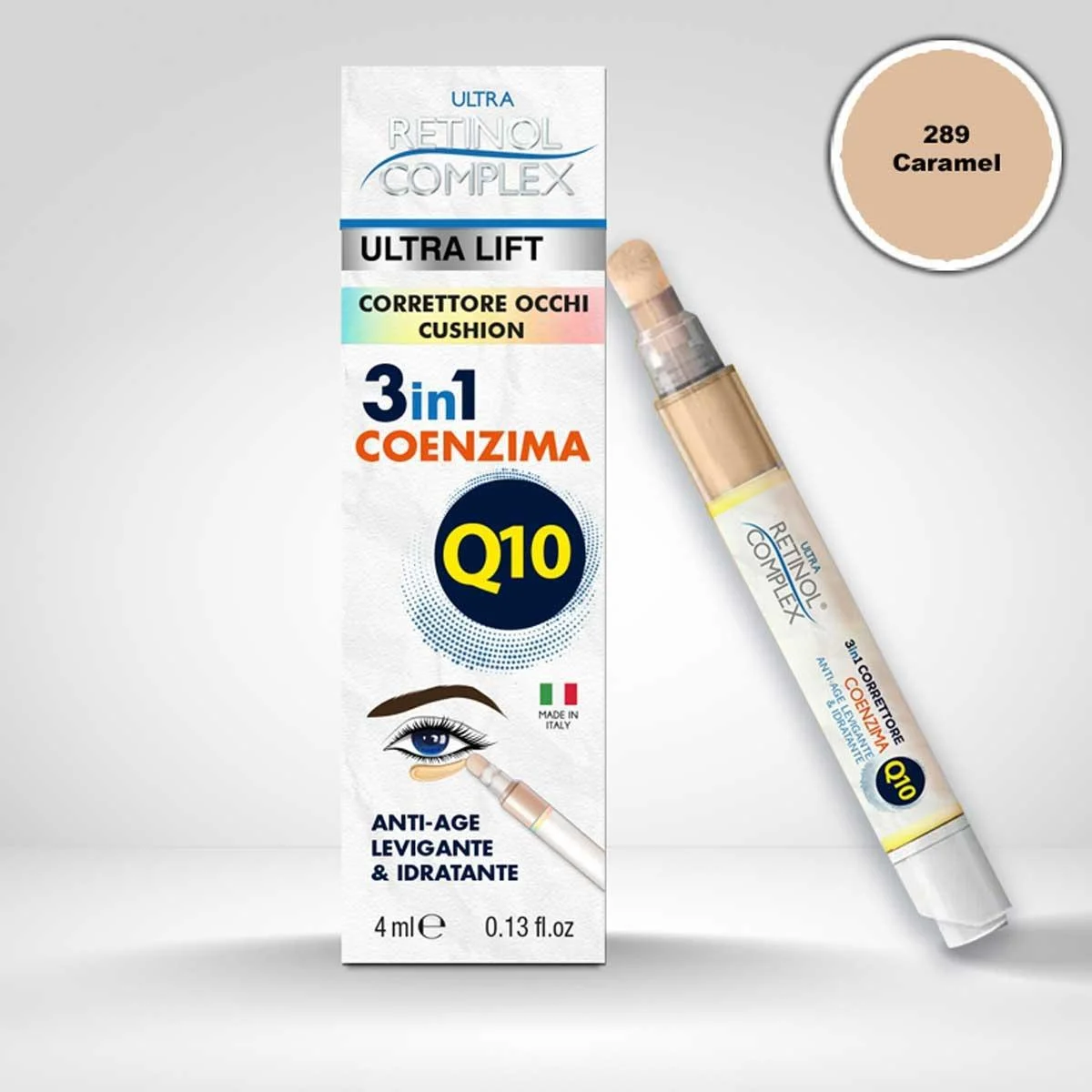 Retinol complex correttore occhi 289 caramel 3 in 1 coenzima q10 4ml