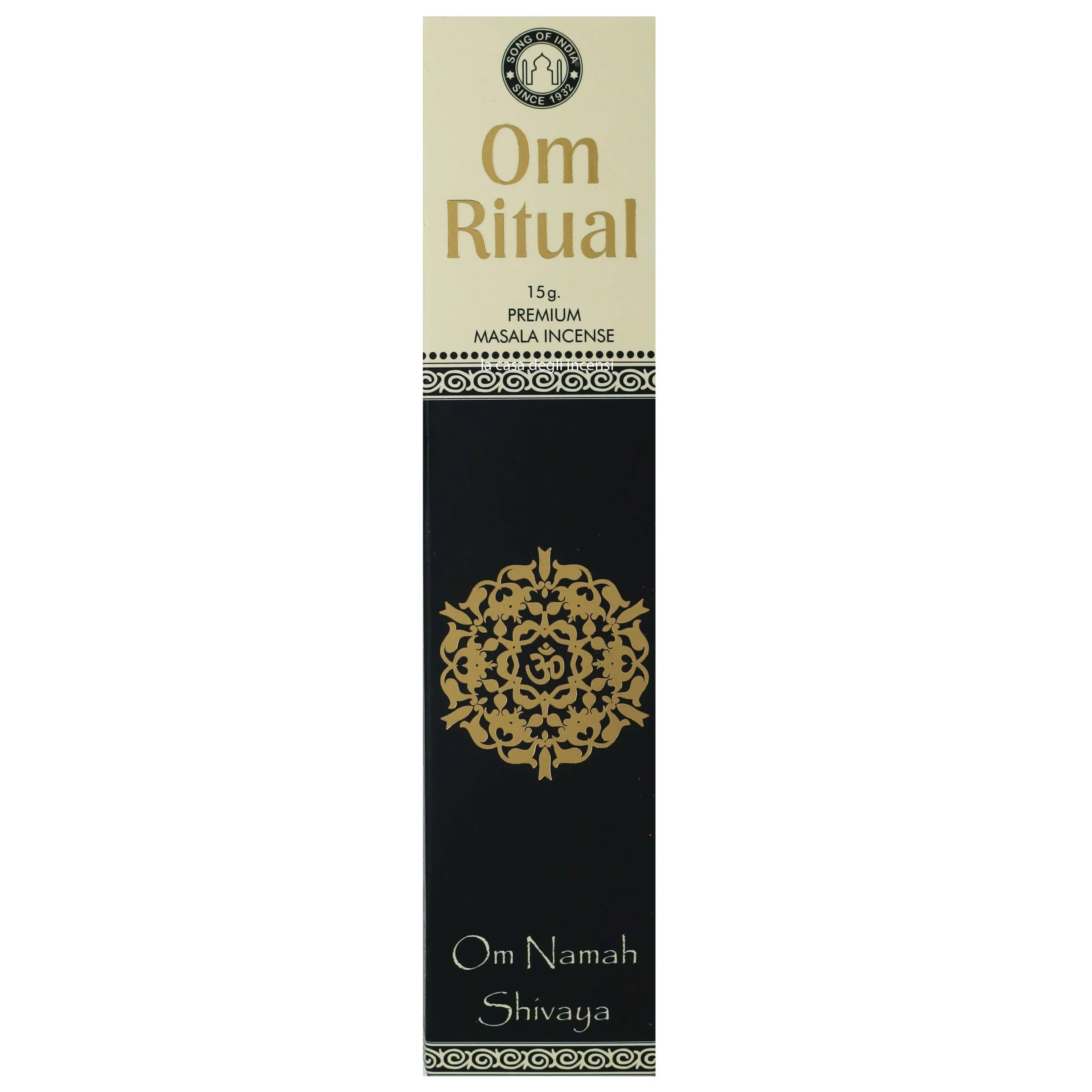 Om Ritual - Bastoncini di incenso Song of India Premium - 15g