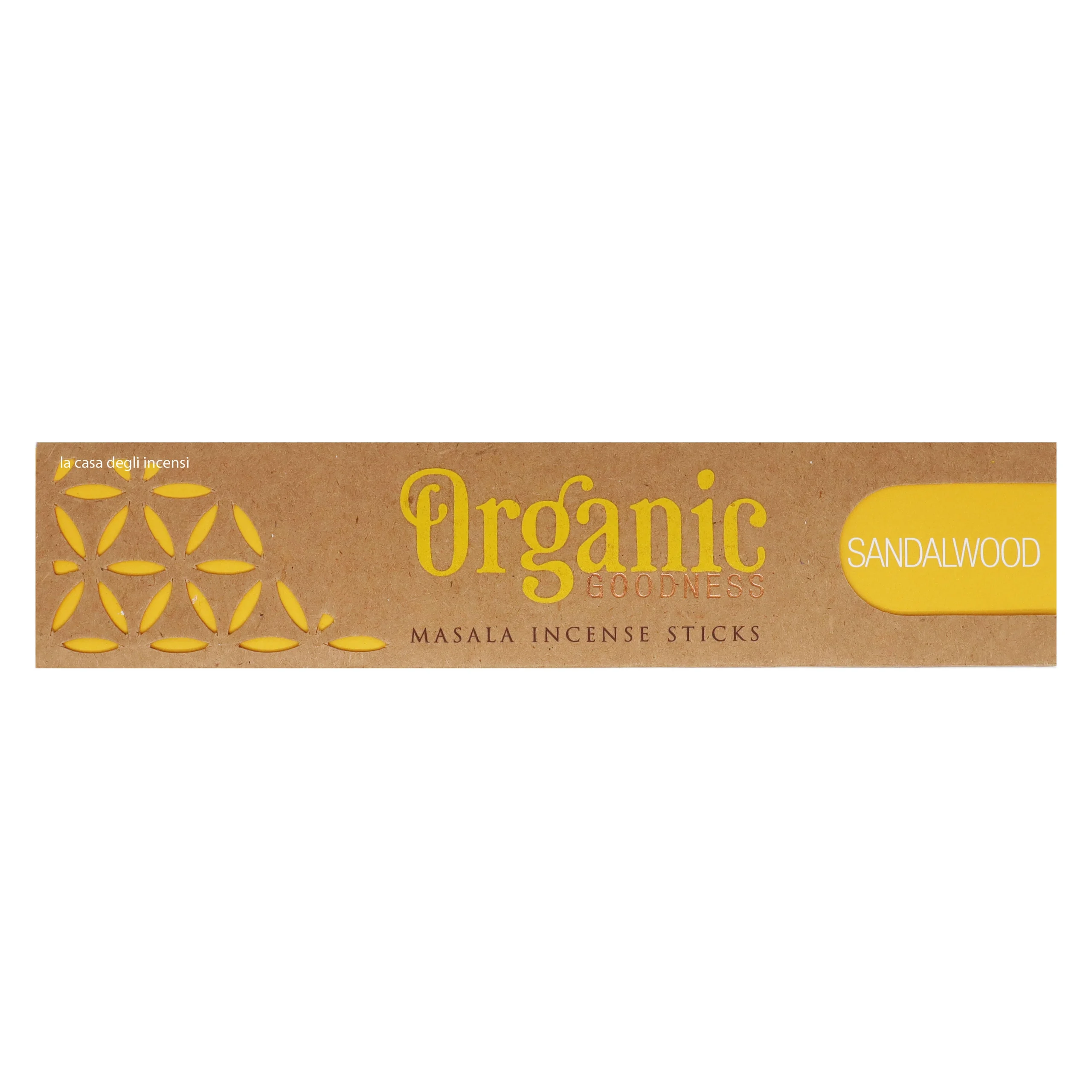 Legno di Sandalo - Bastoncini di incenso Song of India Organic - 15g