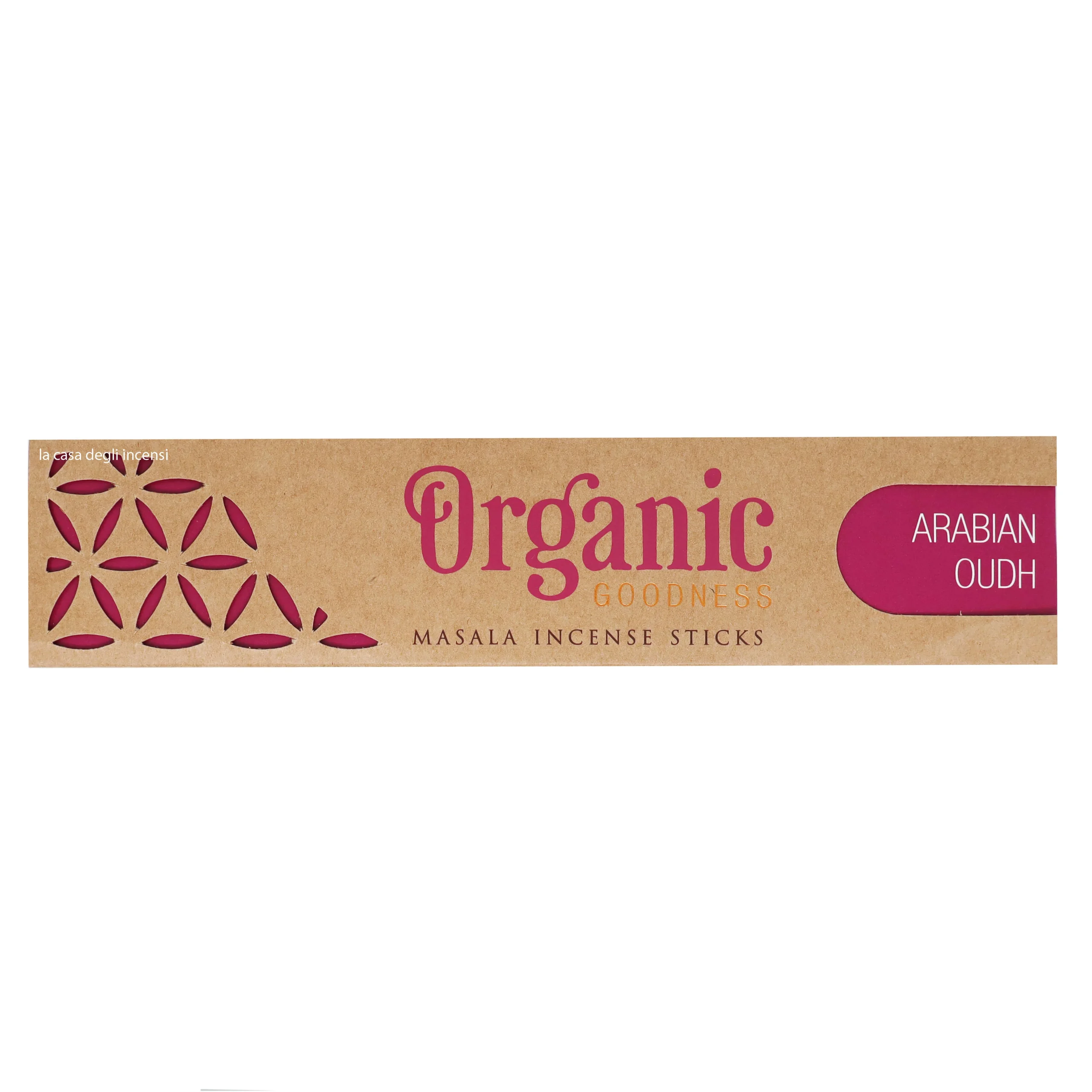 Oud Arabo - Bastoncini di incenso Song of India Organic - 15g