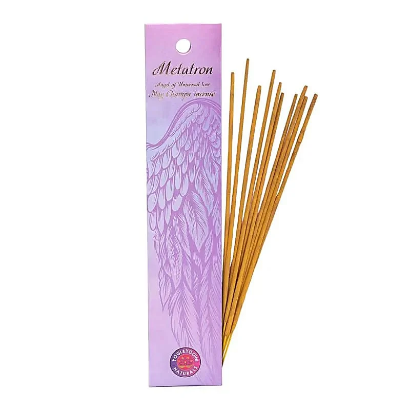 Angelo Metatron - Bastoncini di incenso - Yogi & Yogini Naturals - 20g