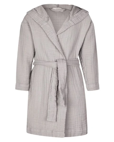 Lille Kanin Bathrobe Muslin Brown Smoke 3-4 years