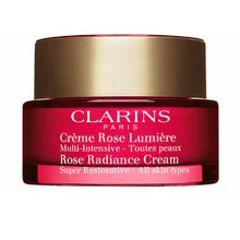 Clarins Crema Super Restorative Rose Radiance (Tutti i tipi di pelle) - Crema antirughe da giorno - 50 ml