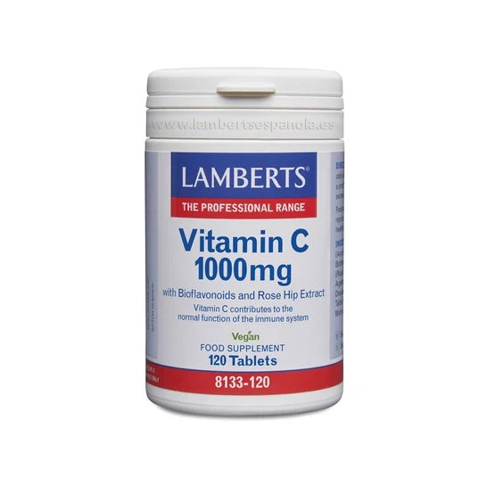 Lamberts Vitamina C 1000mg con Bioflavonoides 120comp