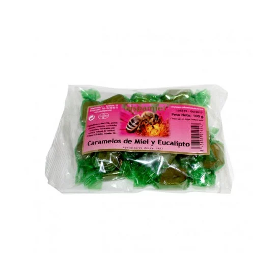 Hispamiel Caramelle Miele & Eucalipto 100g