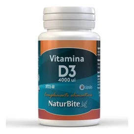 Naturbite Vitamina D3 4000 IU 60caps