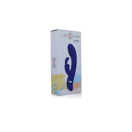 Intense Fun Susy vibrante vibrante oscillante Vibratore Silicon Rabbit Lilac