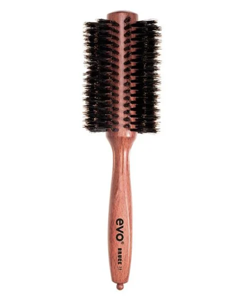 Evo Bruce 28 Bristle Radial Brush Hairy And Round