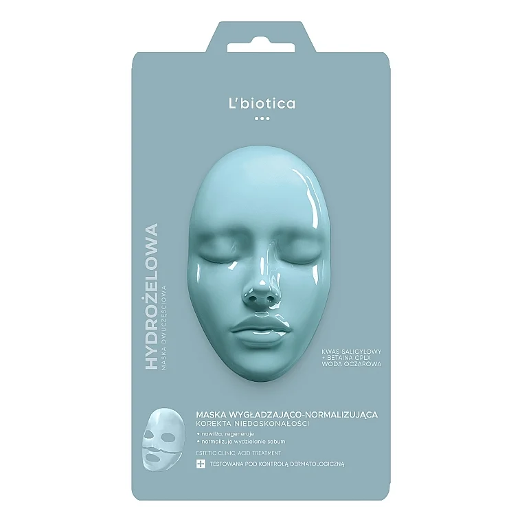 Maschera viso levigante e normalizzante