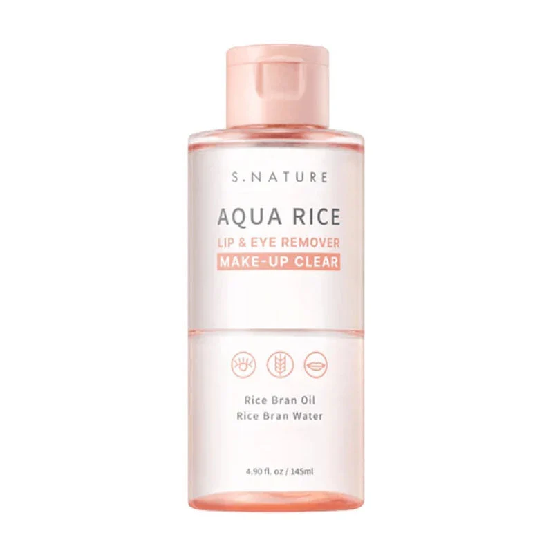 Struccante trasparente per labbra e occhi Aqua Rice 145 ml