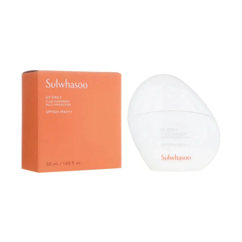 Crema solare fluida UV per uso quotidiano, protezione multipla, 50 ml
