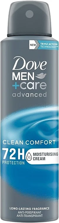 Deodorante-antitraspirante "Comfort clean" 72 ore