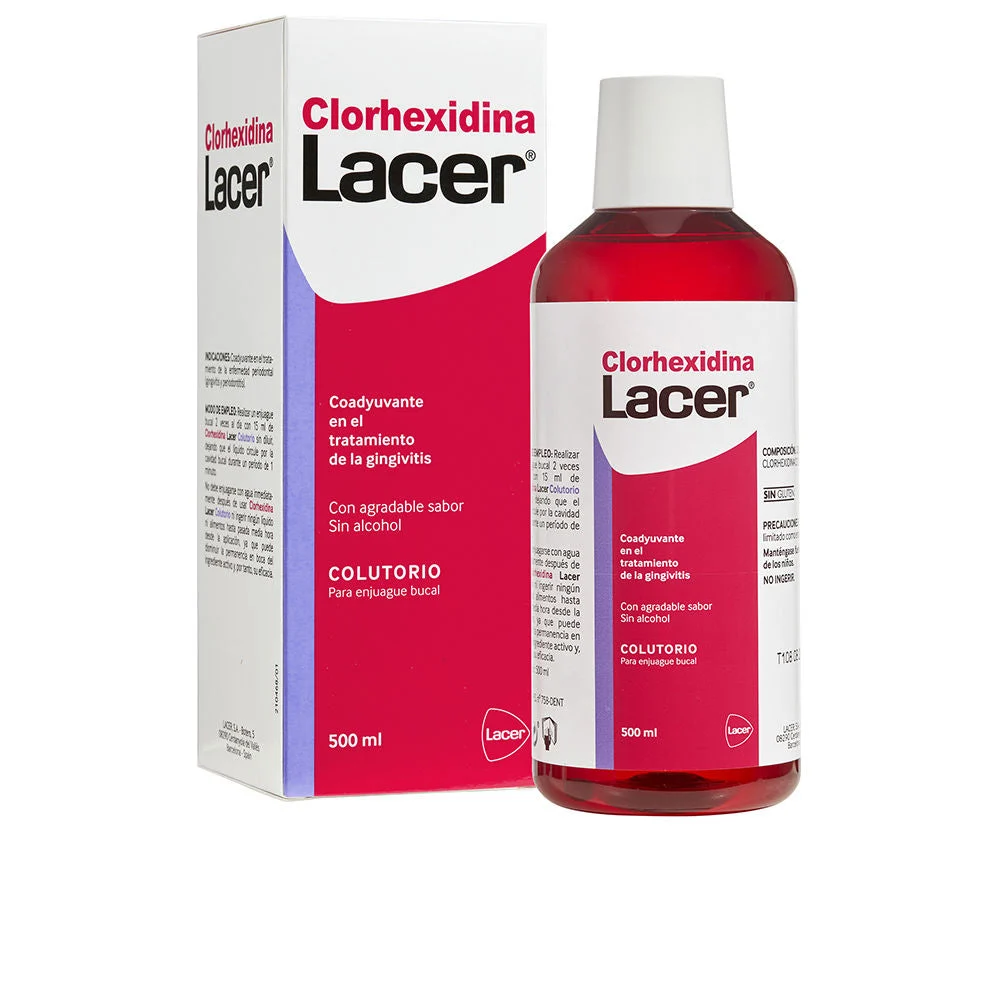 Lacer Collutorio Lacer Clorhexidina 500ml scadenza 01/28 Promozione